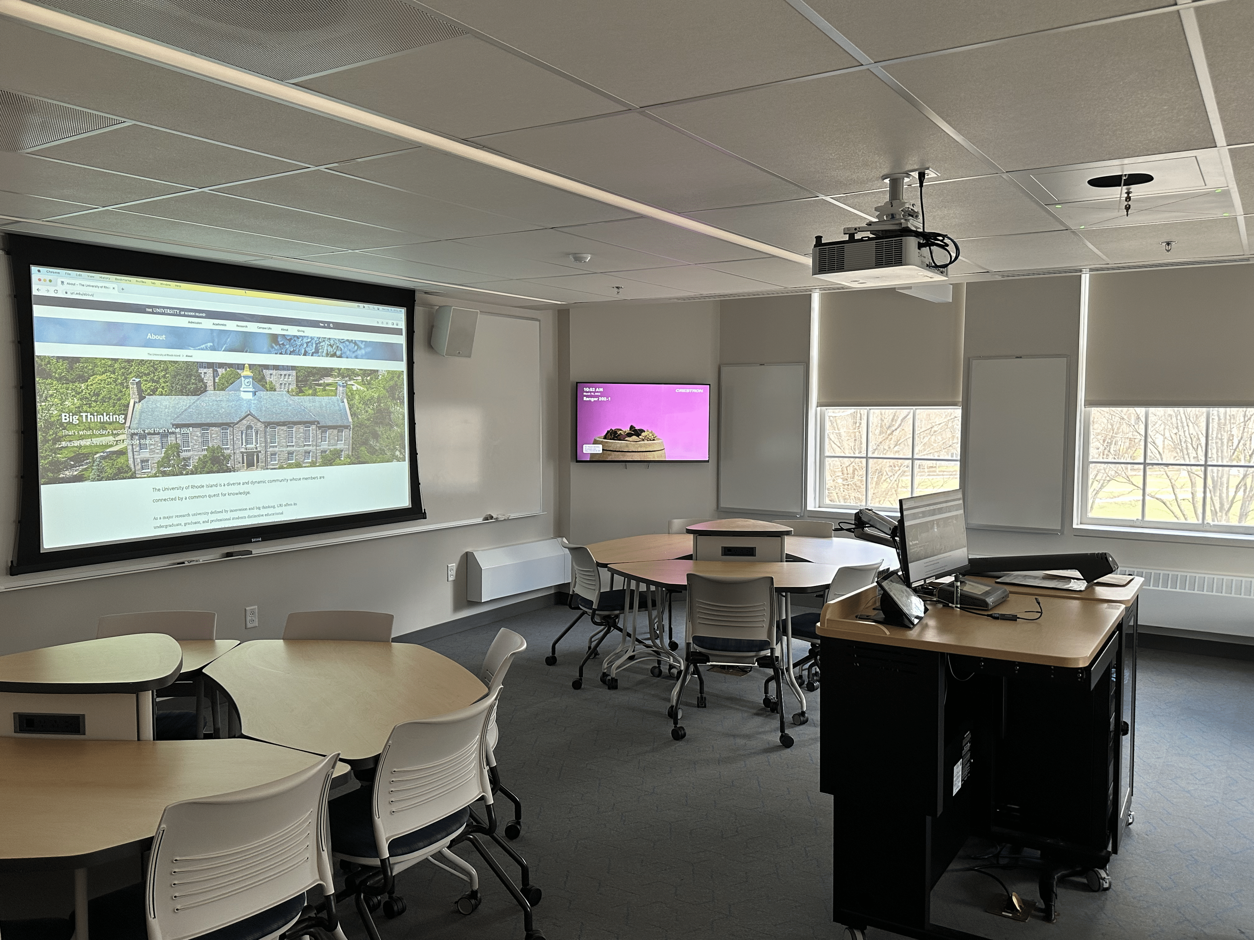 Sony’s Projectors and Displays Help Transform the Visualization of University of Rhode Island’s Curriculum