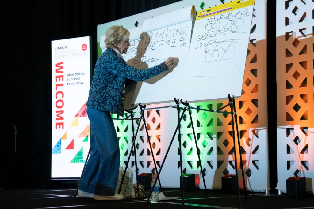 Amanda Gore talks about emotional intelligence at BLC 2026