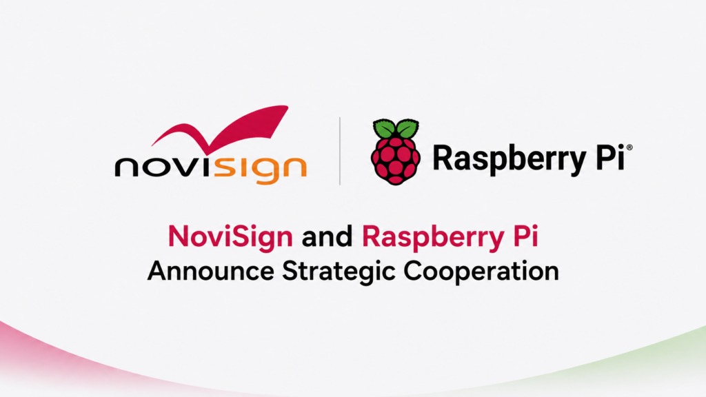 NoviSign & Raspberry Pi PR