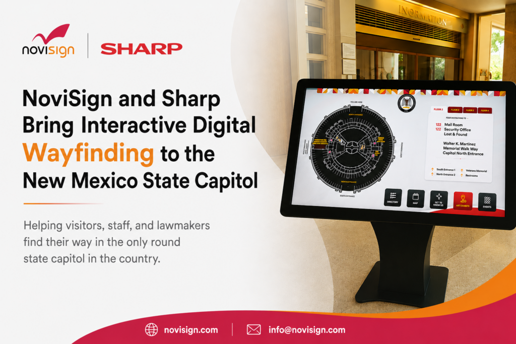 Sharp x NoviSign - New Mexico State