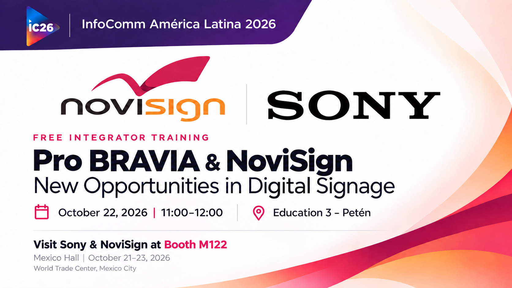 Sony NoviSign Infocomm